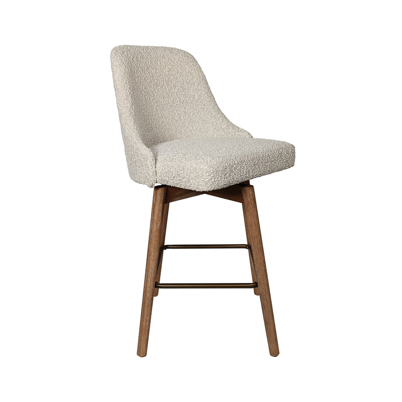 Cargue la imagen en el visor de la galería, Silla Alta para barra JY3008MJ13 de Interior color blanca - JY3008MJ13