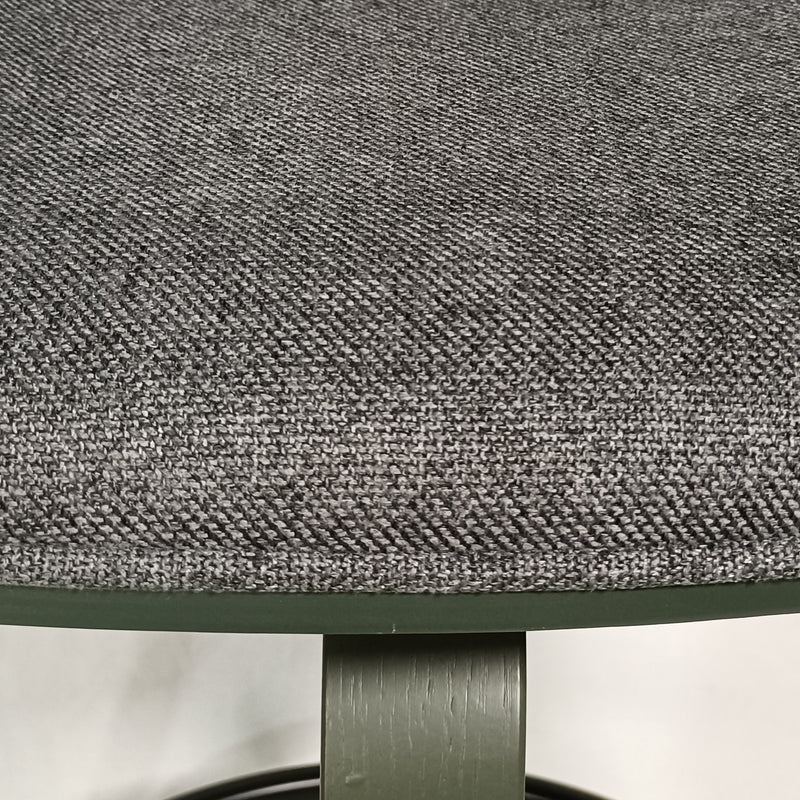 Cargue la imagen en el visor de la galería, Silla alta para barra JY3075-811-GR para interior color verde & gris - JY3075-811-GR