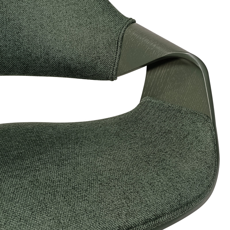 Cargue la imagen en el visor de la galería, Silla alta para barra JY3075-502-VE para interior color verde - JY3075-502-VE