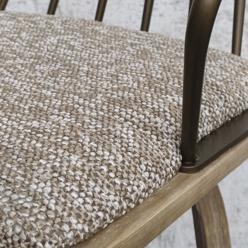 Cargue la imagen en el visor de la galería, Silla Alta de Interior color Beige- JY3077XM