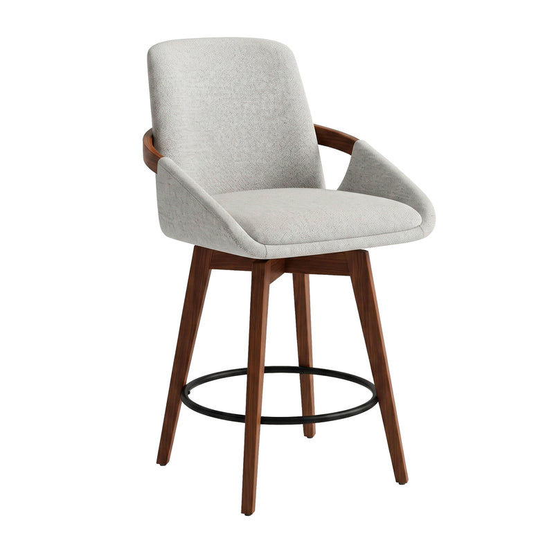 Cargue la imagen en el visor de la galería, Silla alta para Barra L01-3 1066 color Claro & Brown- JY3088-BR