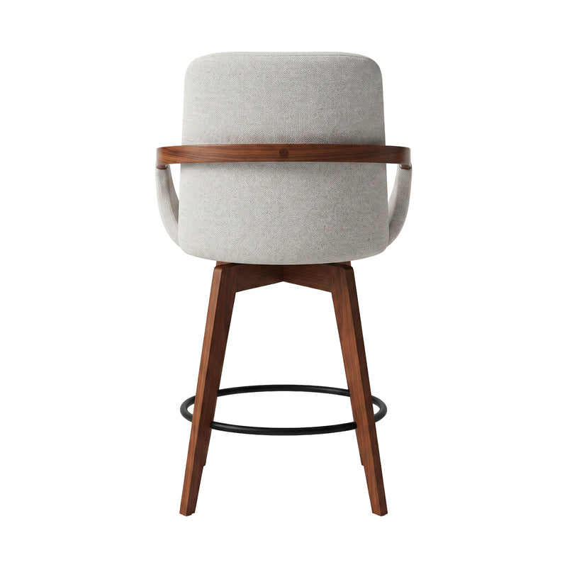 Cargue la imagen en el visor de la galería, Silla alta para Barra L01-3 1066 color Claro & Brown- JY3088-BR