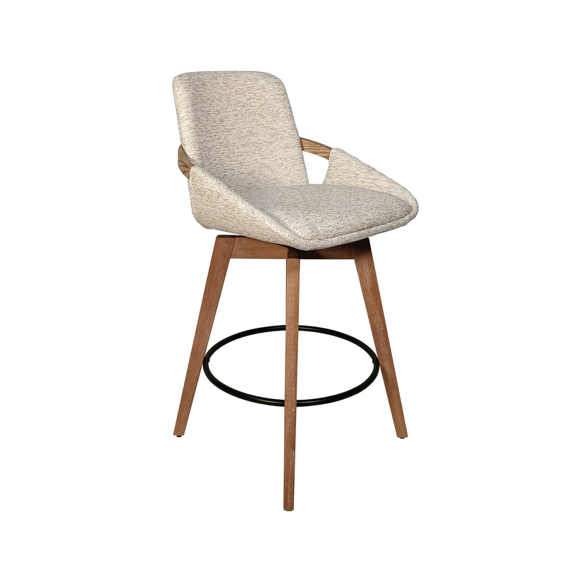 Cargue la imagen en el visor de la galería, Silla alta para Barra L01-3 color Crema - JY3088