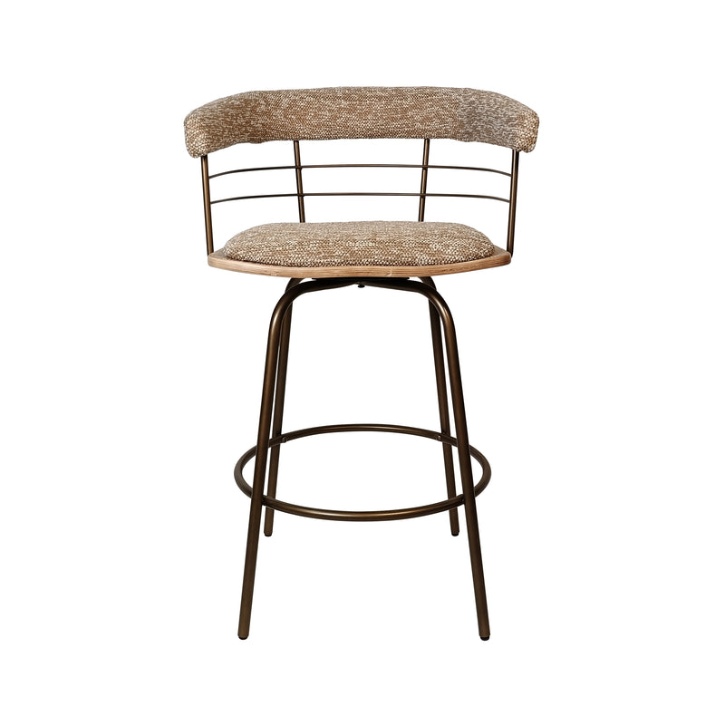 Cargue la imagen en el visor de la galería, Silla alta para barra de Interior JY3153X-1 color kaki - JY3153X-1