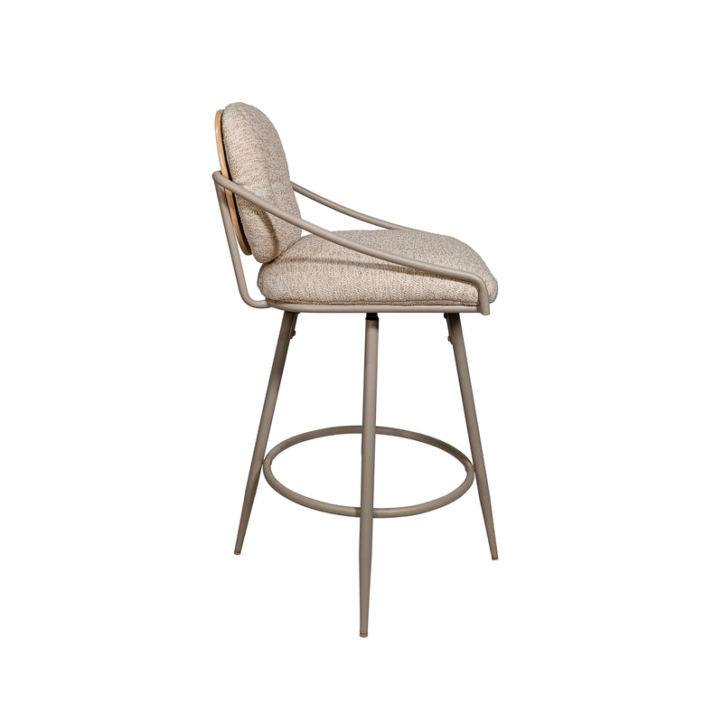 Cargue la imagen en el visor de la galería, Silla alta para Barra JY3194X-T de Interior color Beige - JY3194XT