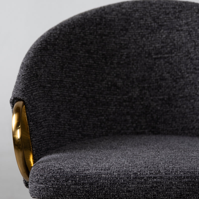 Cargue la imagen en el visor de la galería, Silla de interior JY6088W 1045 color carbón - JY6088W1045