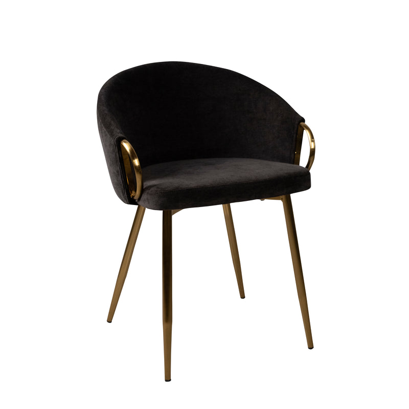 Cargue la imagen en el visor de la galería, Silla de interior JY6088W 1047 color negro - JY6088W1047