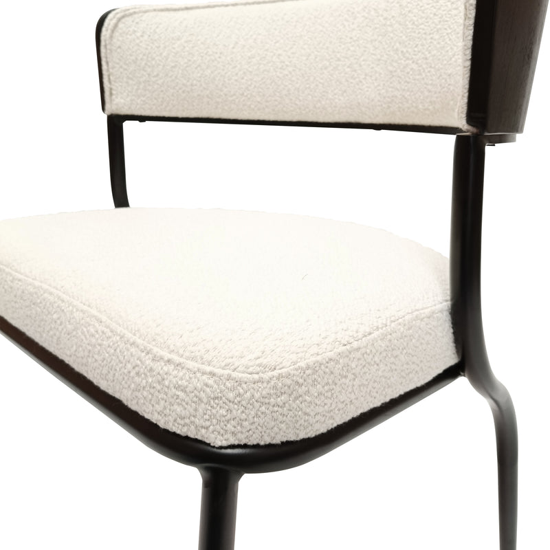 Cargue la imagen en el visor de la galería, Silla de Interior Matt color Blanca - JY6316XT