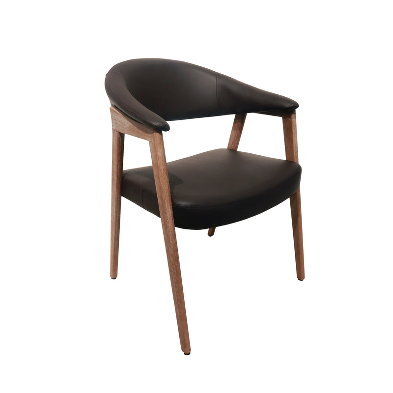 Cargue la imagen en el visor de la galería, Silla de Madera para Interior 1016 color café - 1016-JY6410