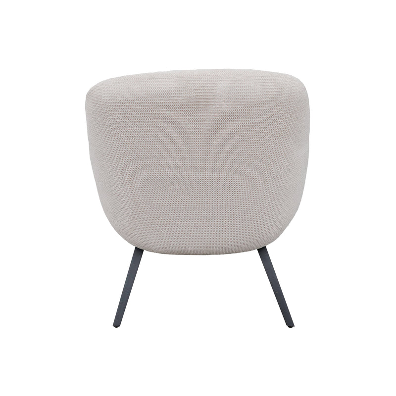 Cargue la imagen en el visor de la galería, Sillón individual de Interior JY9078 - 1033 color beige&walnut - JY9078 / 1033