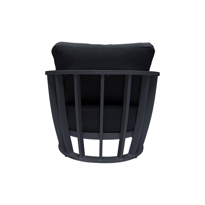 Cargue la imagen en el visor de la galería, Sillón individual color Carbon/negro Karolyna - GL3A5302421KD-CH