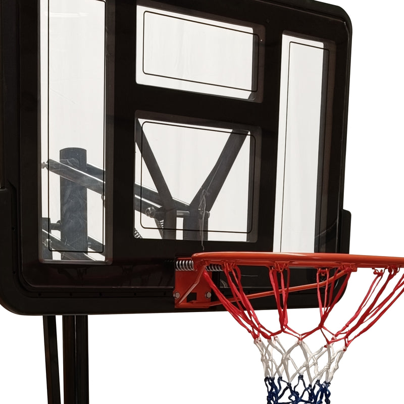 Cargue la imagen en el visor de la galería, Canasta Basketball color blanco con negro Kobi445 - KO-445