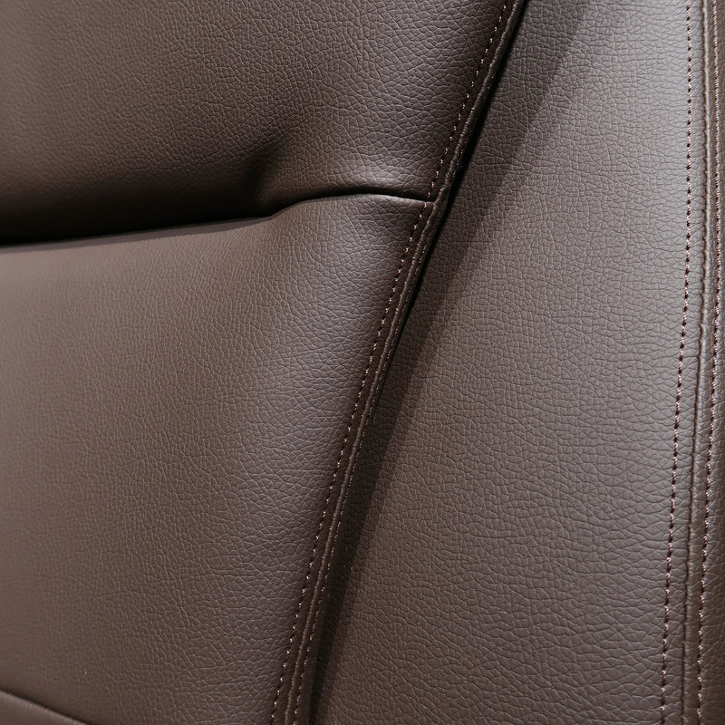 Cargue la imagen en el visor de la galería, Silla de escritorio LA1027H para interior color Brown - LA1027H-BR