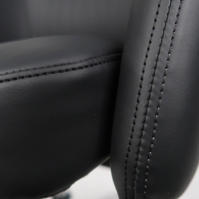 Cargue la imagen en el visor de la galería, Silla de escritorio LA1135L para interior color Negro - LA1135L