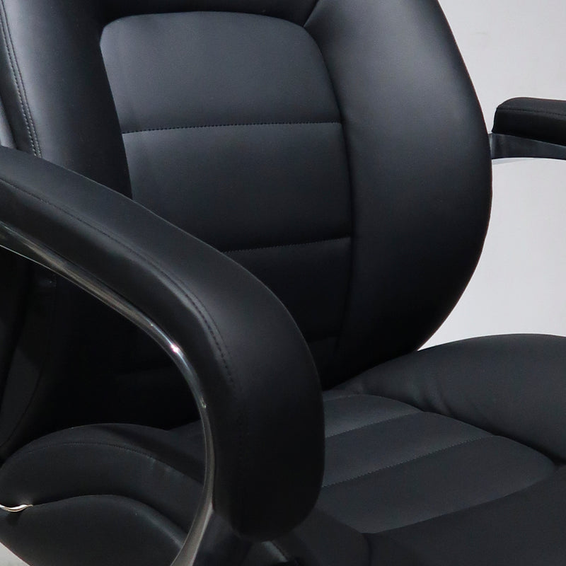 Cargue la imagen en el visor de la galería, Silla de escritorio LA1146H1 para interior color Negro - LA1146H1