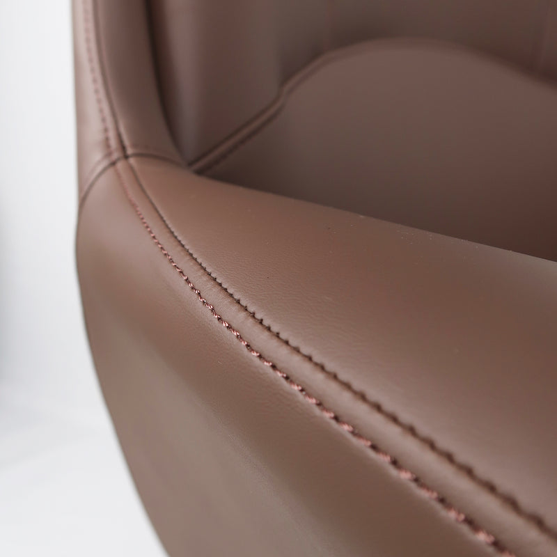 Cargue la imagen en el visor de la galería, Silla de escritorio LA1149H para interior color Brown - LA1149H