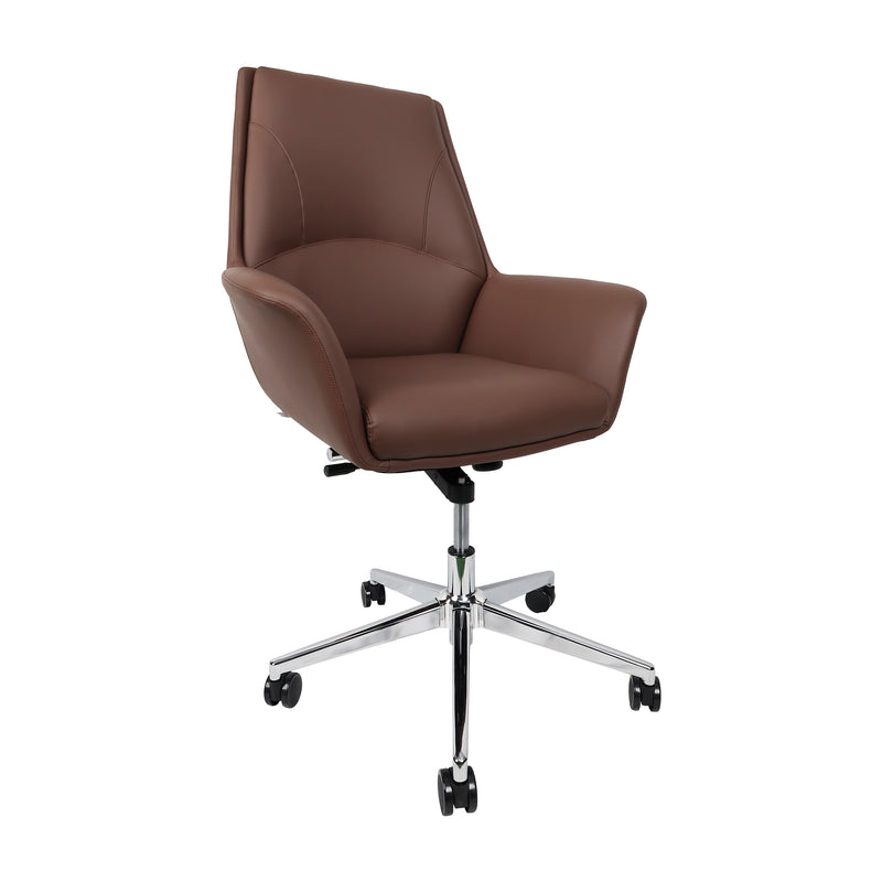 Cargue la imagen en el visor de la galería, Silla de escritorio LA1149L para interior color Brown - LA1149L