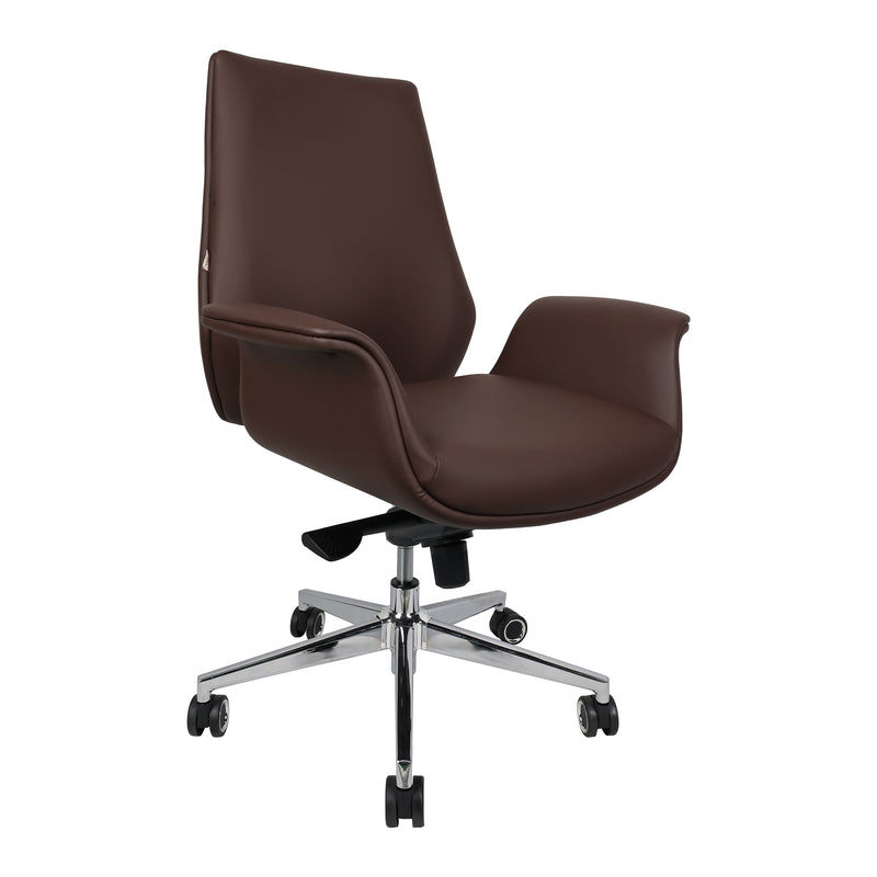 Cargue la imagen en el visor de la galería, Silla de escritorio LA1177L para interior color Brown - LA1177L
