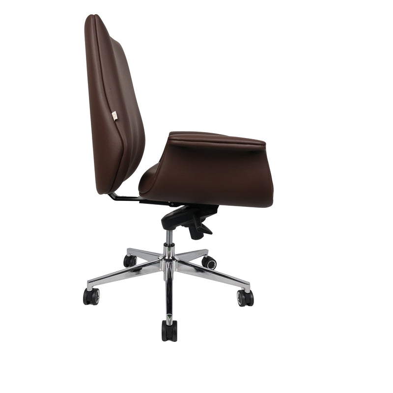 Cargue la imagen en el visor de la galería, Silla de escritorio LA1177L para interior color Brown - LA1177L