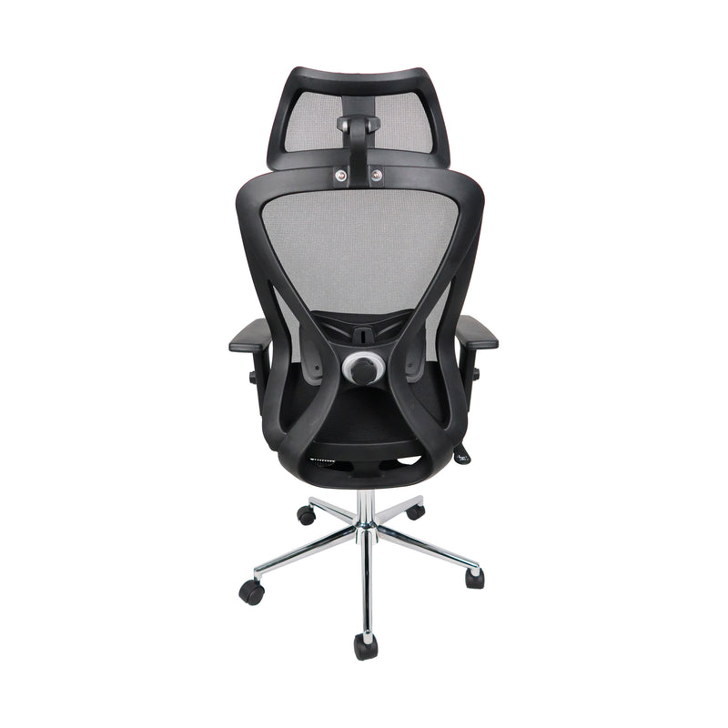 Cargue la imagen en el visor de la galería, Silla de escritorio LA8064FH1 para interior color Negro - LA8064FH1