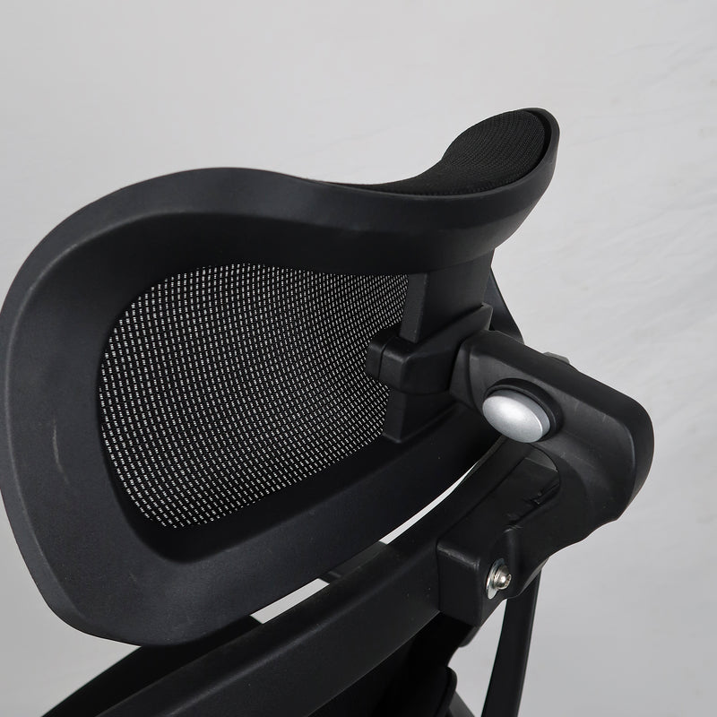 Cargue la imagen en el visor de la galería, Silla de escritorio LA8064FH1 para interior color Negro - LA8064FH1