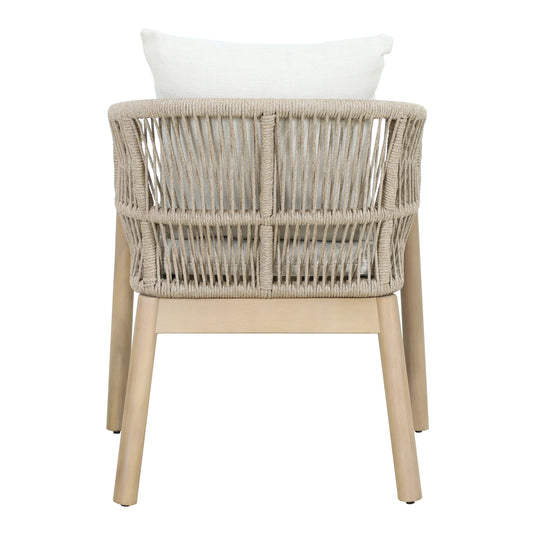 Silla de madera para exterior e interior Lanai color natural- HUC40875