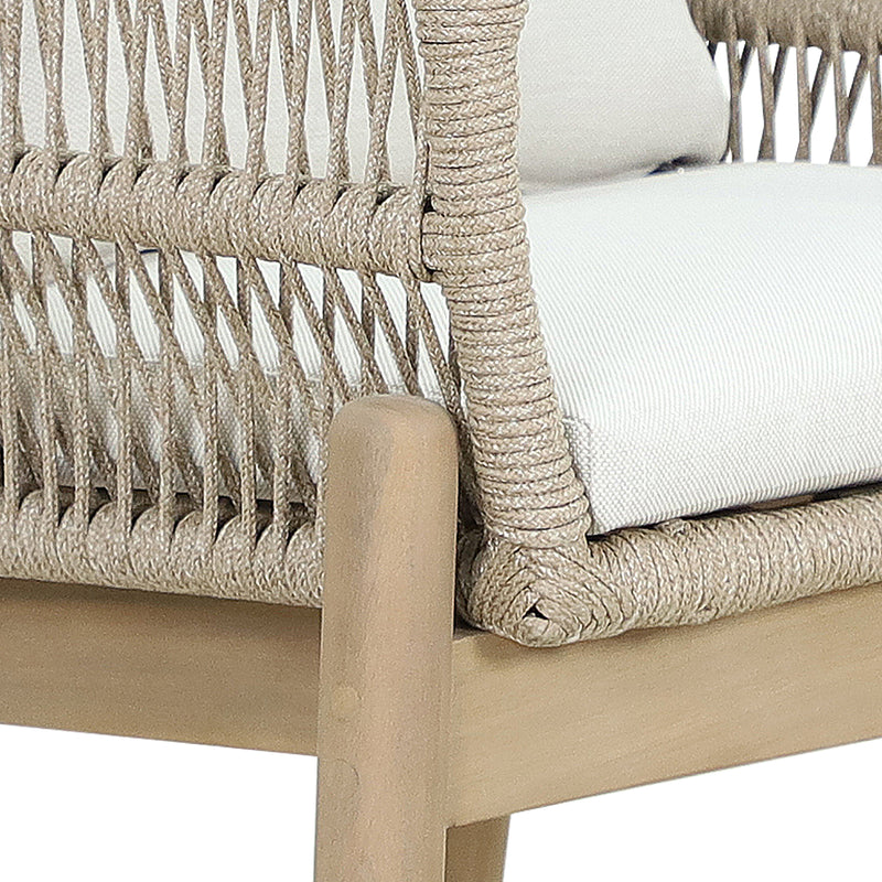 Cargue la imagen en el visor de la galería, Silla de madera para exterior e interior Lanai color natural- HUC40875