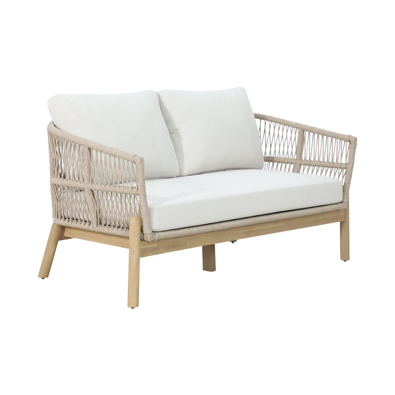 Cargue la imagen en el visor de la galería, Sofá doble Lanai color Natural - HUC40343