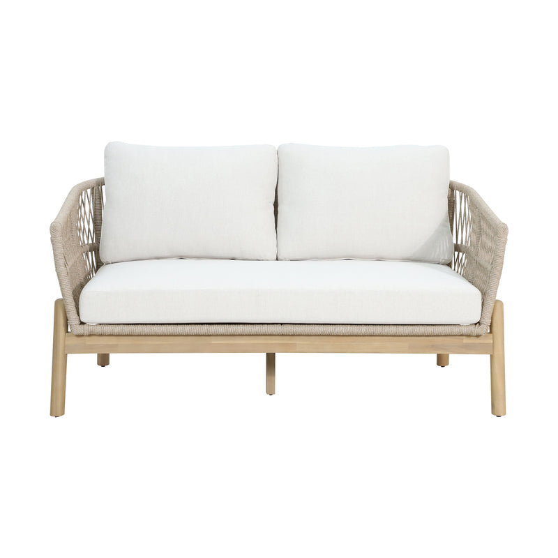 Cargue la imagen en el visor de la galería, Sofá doble Lanai color Natural - HUC40343