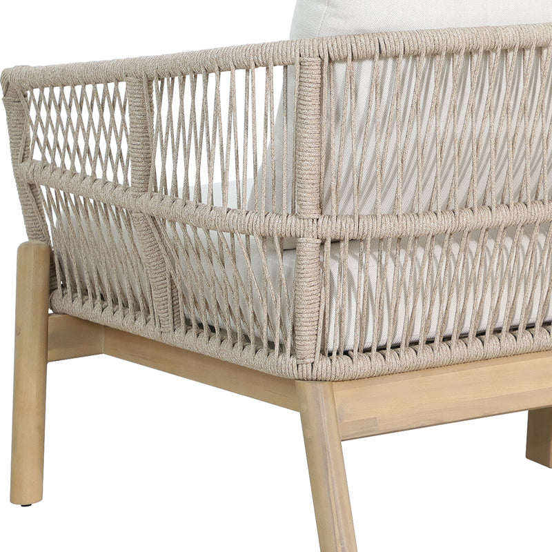 Cargue la imagen en el visor de la galería, Sofá doble Lanai color Natural - HUC40343