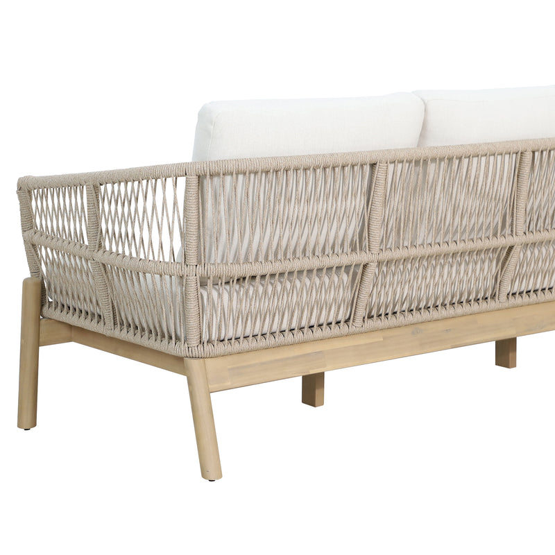 Cargue la imagen en el visor de la galería, Sofá triple Lanai color Natural - HUC40342