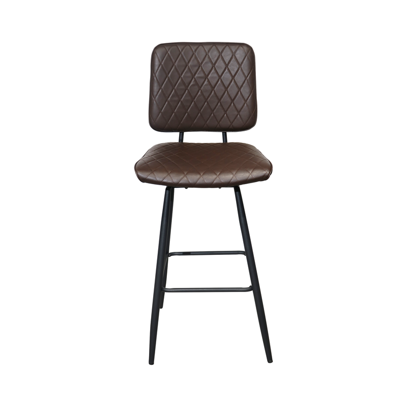 Cargue la imagen en el visor de la galería, Silla Alta de Interior Leila color café oscuro - CA24012