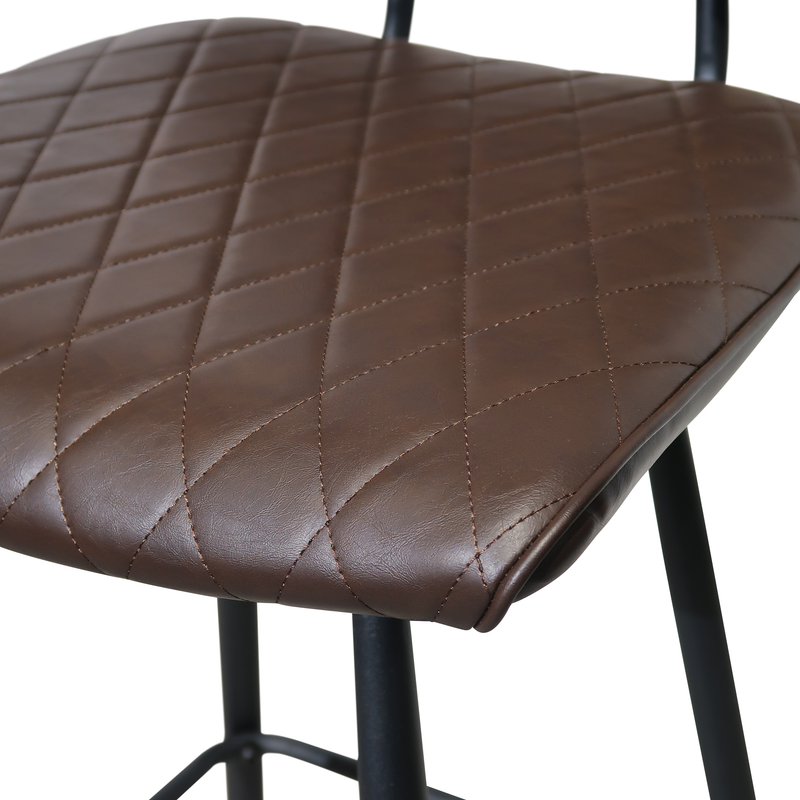 Cargue la imagen en el visor de la galería, Silla Alta de Interior Leila color café oscuro - CA24012