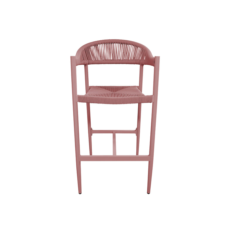 Cargue la imagen en el visor de la galería, Silla Alta de Lazo para Exterior e Interior Color rosa- Lilian rosa