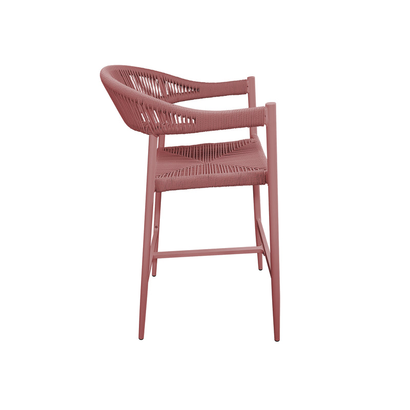 Cargue la imagen en el visor de la galería, Silla Alta de Lazo para Exterior e Interior Color rosa- Lilian rosa