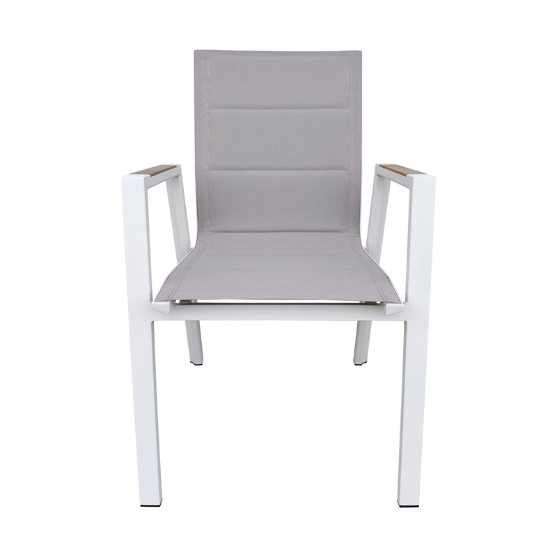 Cargue la imagen en el visor de la galería, Silla de Textileno para interior y exterior Color Gris LIMKU - T11154
