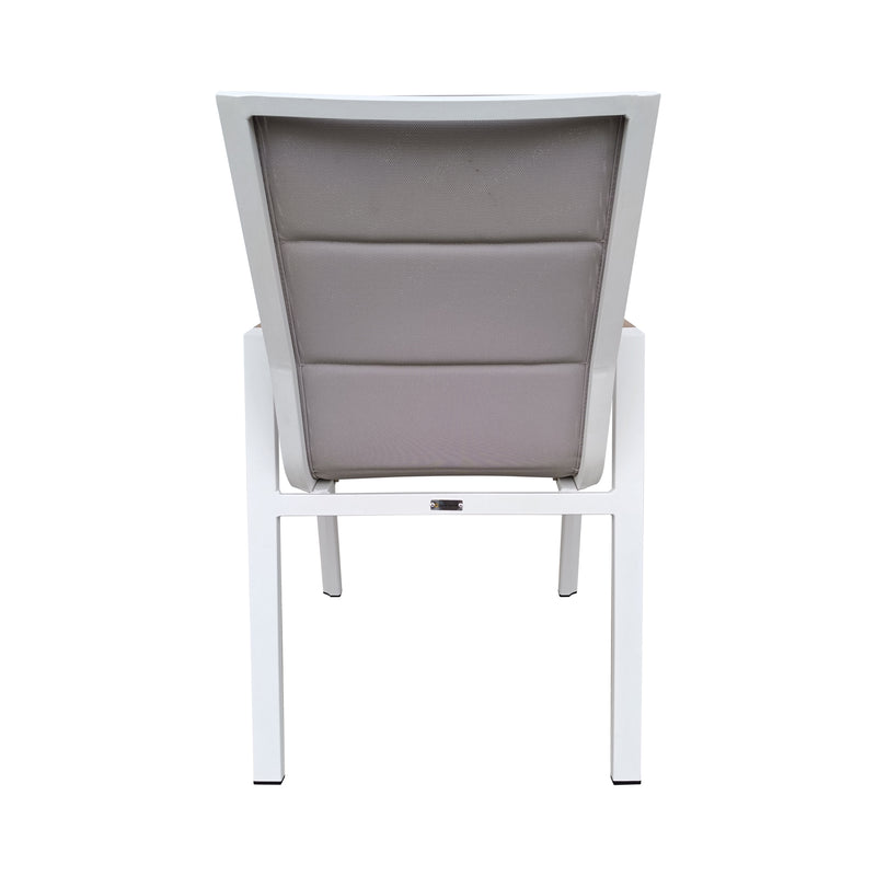 Cargue la imagen en el visor de la galería, Silla de Textileno para interior y exterior Color Gris LIMKU - T11154