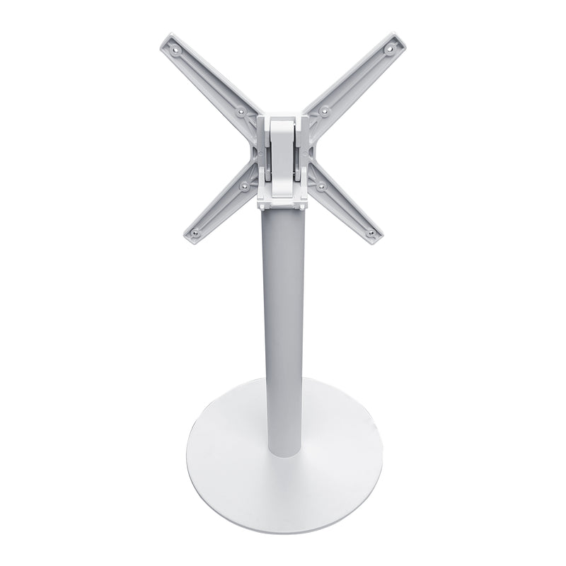 Cargue la imagen en el visor de la galería, Base para Cubierta de Mesa de Aluminio color Blanca-LOJAN -411288W-DG