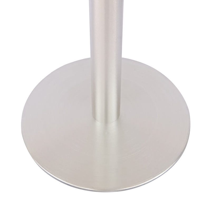 Cargue la imagen en el visor de la galería, Base para Cubierta de Mesa de Aluminio color Plateada-LOJAN - HY16806-SL