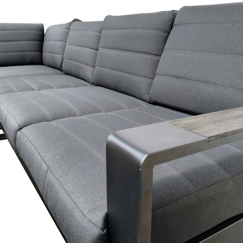 Cargue la imagen en el visor de la galería, Set Losano Corner color Carbon - SDS239912C3