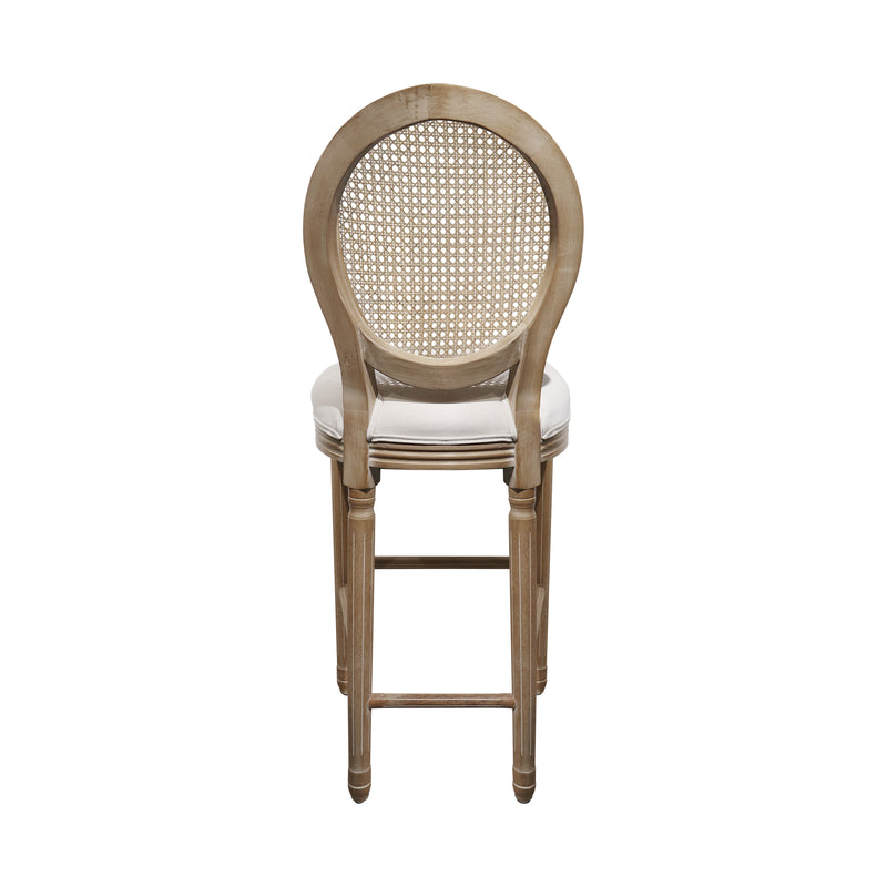 Cargue la imagen en el visor de la galería, Silla Alta para Interior de Madera Color Natural Louis Banquete - 9FM-ALT