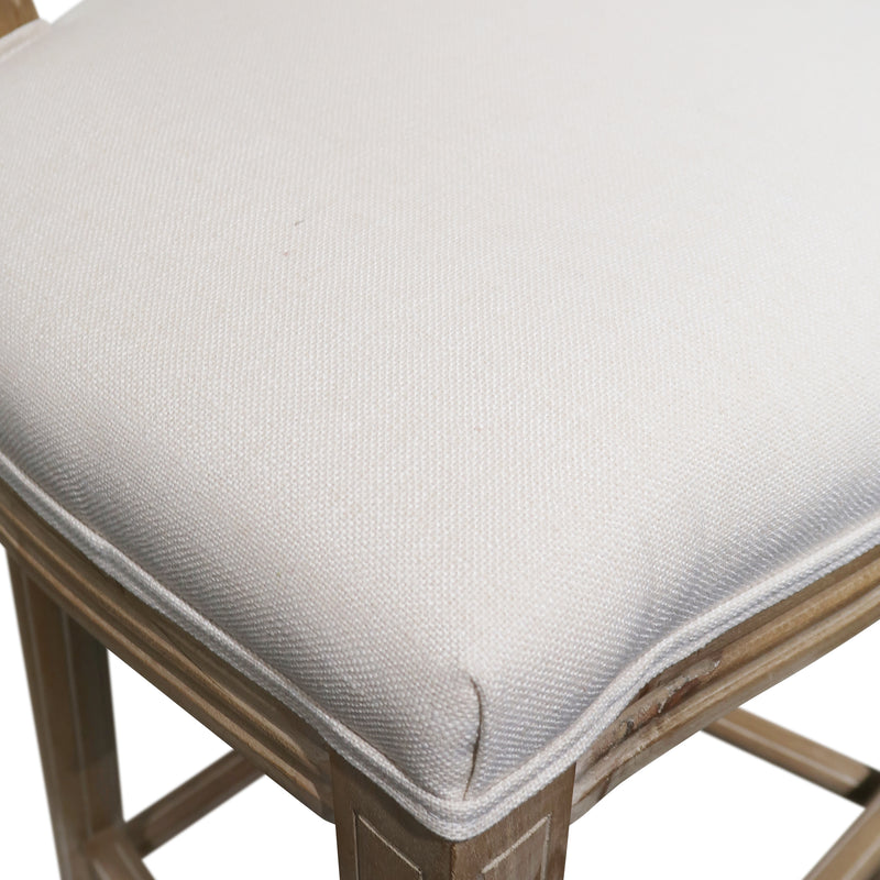 Cargue la imagen en el visor de la galería, Silla Alta para Interior de Madera Color Natural Louis Banquete - 9FM-ALT