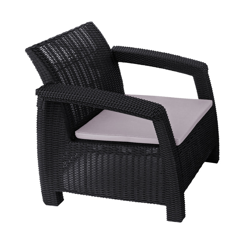 Load image into Gallery viewer, Black Plastic Outdoor and Indoor Room LUX-PM04-LUX-PM04.