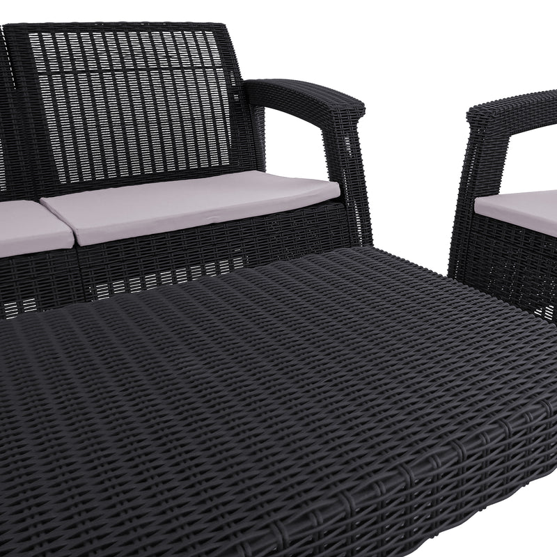Load image into Gallery viewer, Black Plastic Outdoor and Indoor Room LUX-PM04-LUX-PM04.