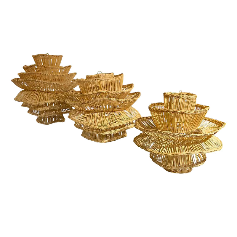 Cargue la imagen en el visor de la galería, Lampara Decorativa Colgante para exterior y interior Color Natural AMBERLEY-401929CB CasaEaster