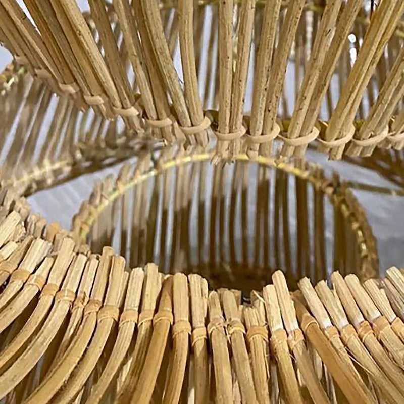 Cargue la imagen en el visor de la galería, Lampara Decorativa Colgante para exterior y interior Color Natural AMBERLEY-401929CB CasaEaster