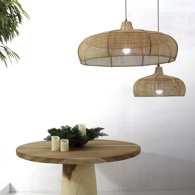 Cargue la imagen en el visor de la galería, Lampara Decorativa Colgante para exterior y interior Color Natural TANIA -401665