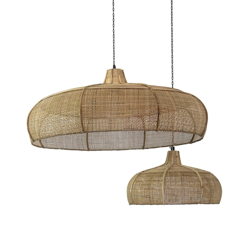 Cargue la imagen en el visor de la galería, Lampara Decorativa Colgante para exterior y interior Color Natural TANIA -401665