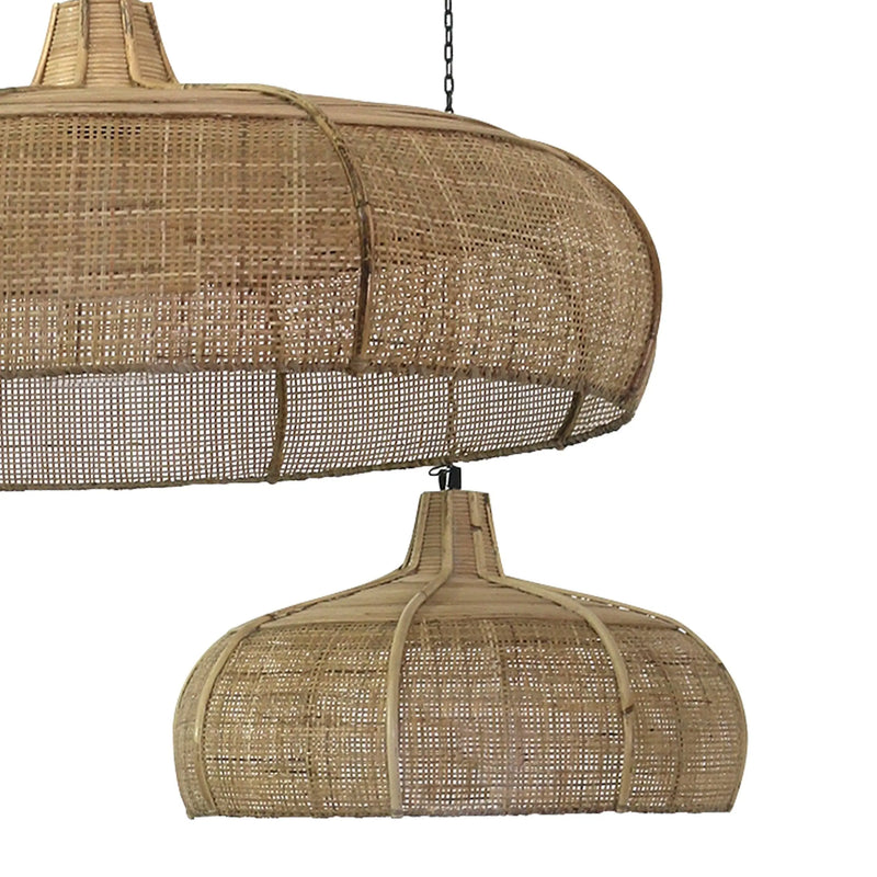 Cargue la imagen en el visor de la galería, Lampara Decorativa Colgante para exterior y interior Color Natural TANIA -401666 CasaEaster