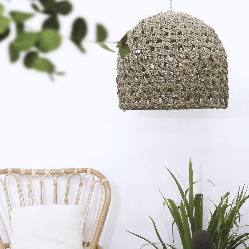 Cargue la imagen en el visor de la galería, Lampara Decorativa Colgante para exterior y interior Natural KOKO-401617